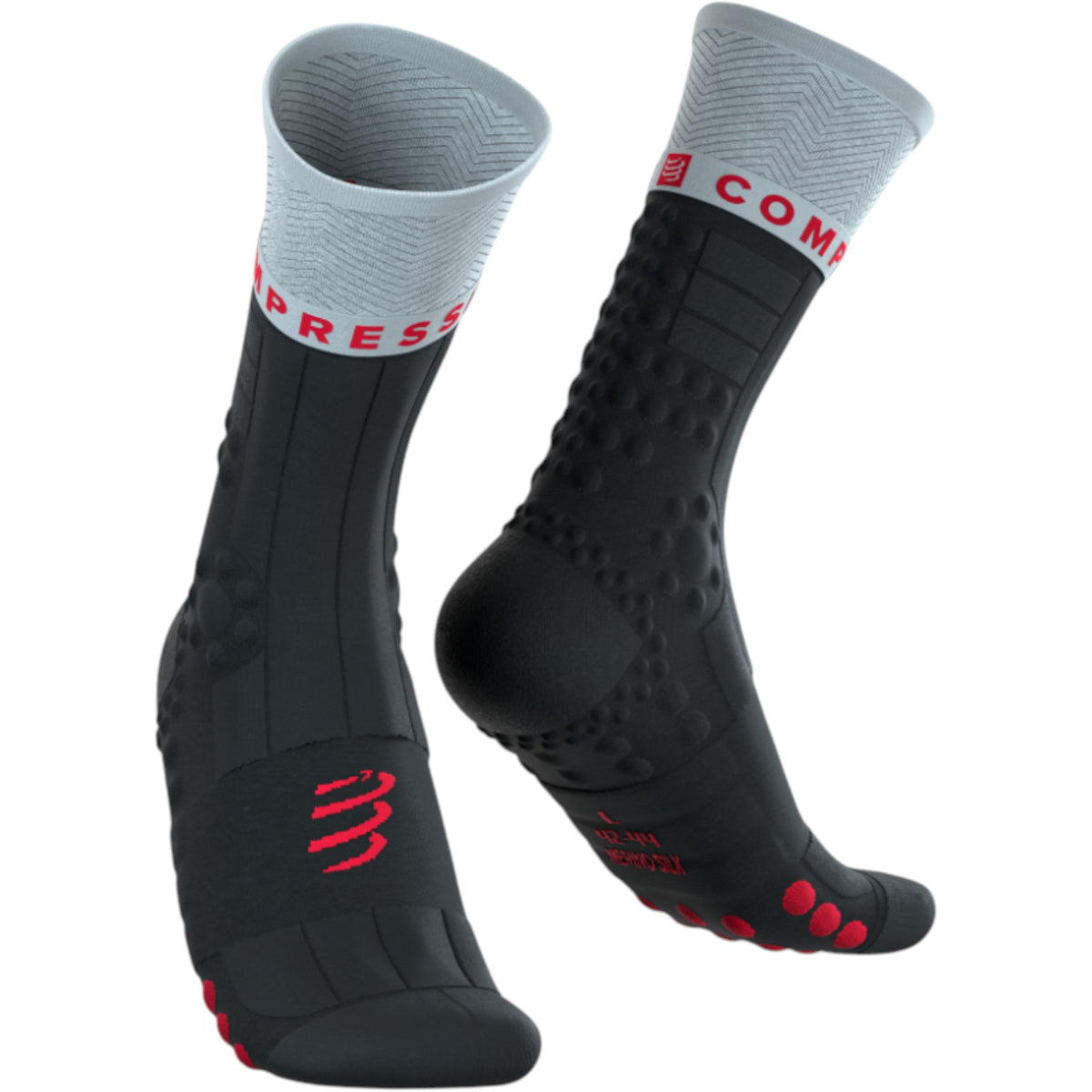 Compressport Noir/Gris/Mauve.9060 (T1) 35-38