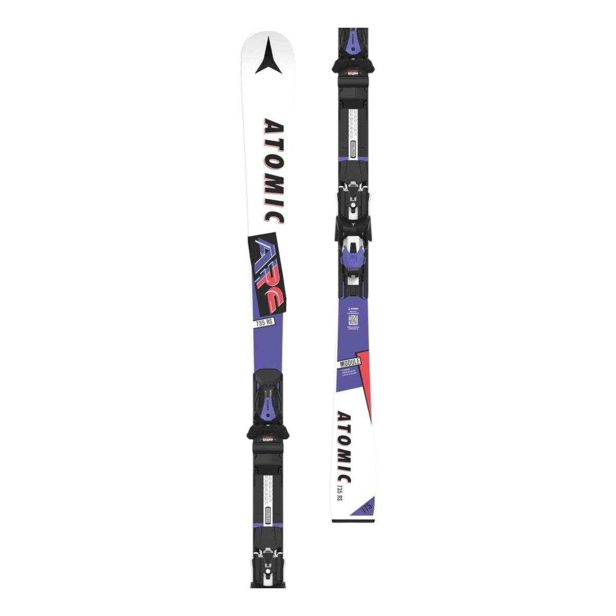 Skis Alpins X9 Retro ARC 735 RS + I 12 GW Adulte
