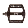 Pédales de Vélo de Montagne MX-6 Pédales plateformes Aluminium 9/16''Noir
