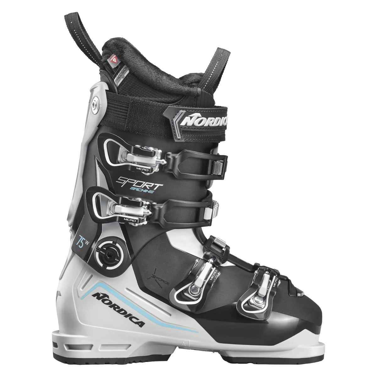 Nordica Noir/Gris/Bleu 22.5