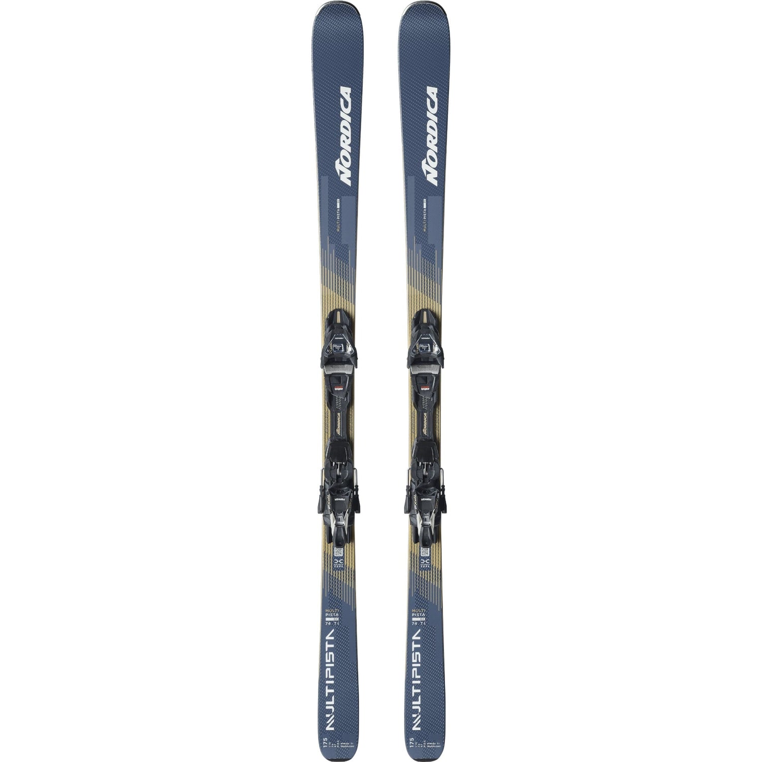 Skis Alpins Multipista DC 74 TI+TPX 12 Adulte