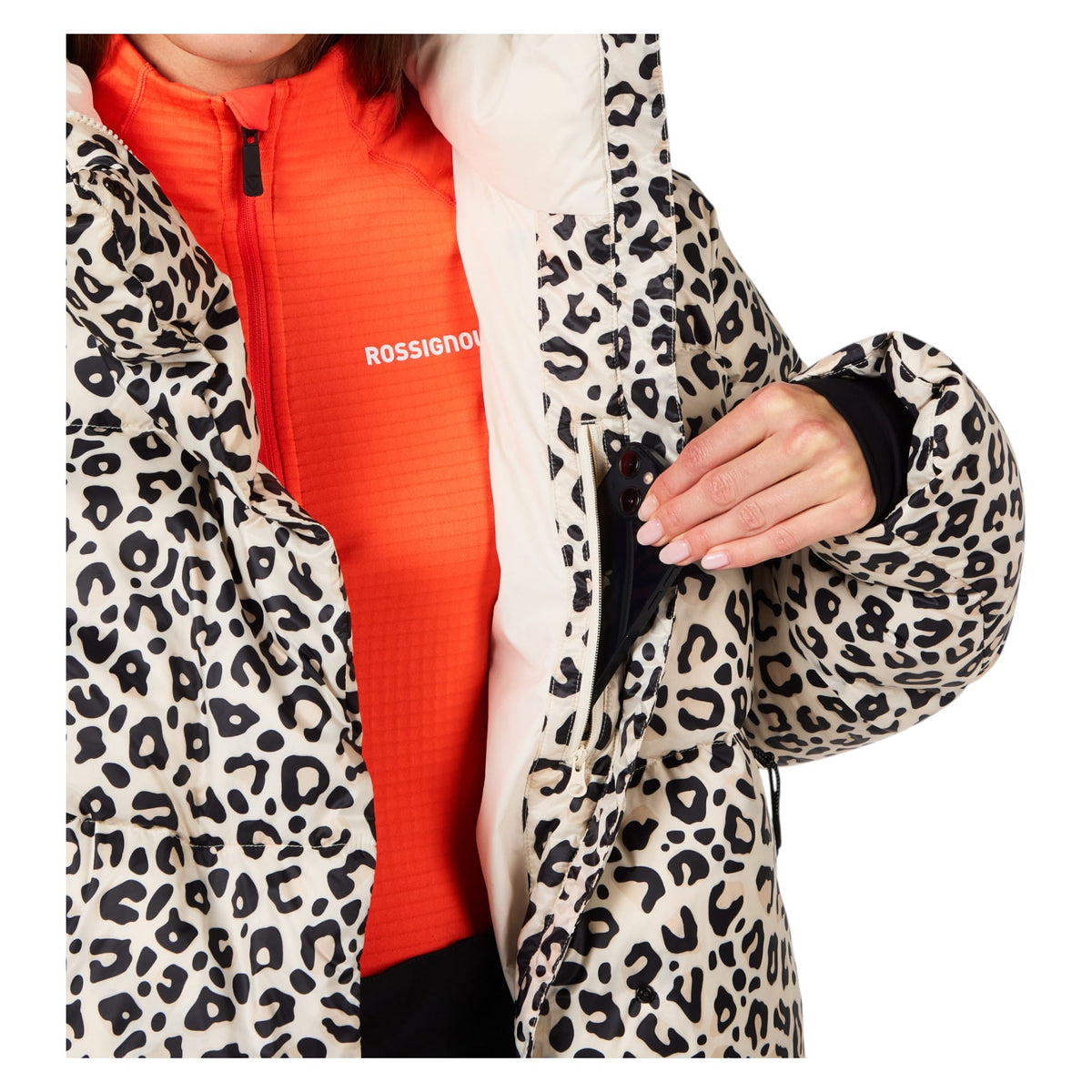 Aretu Allover Down Women Winter Jacket