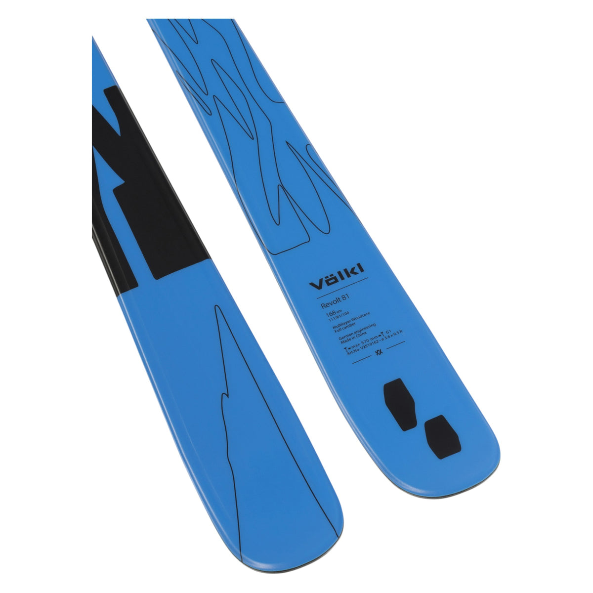 Revolt 81 Flat Men Alpine Skis