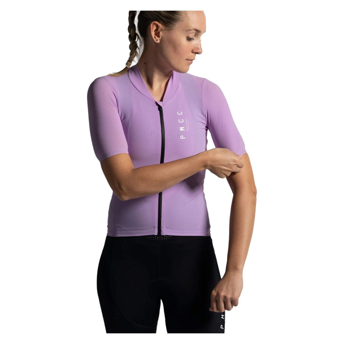 Maillot de Vélo de Route Manches Courtes PMCC Femme