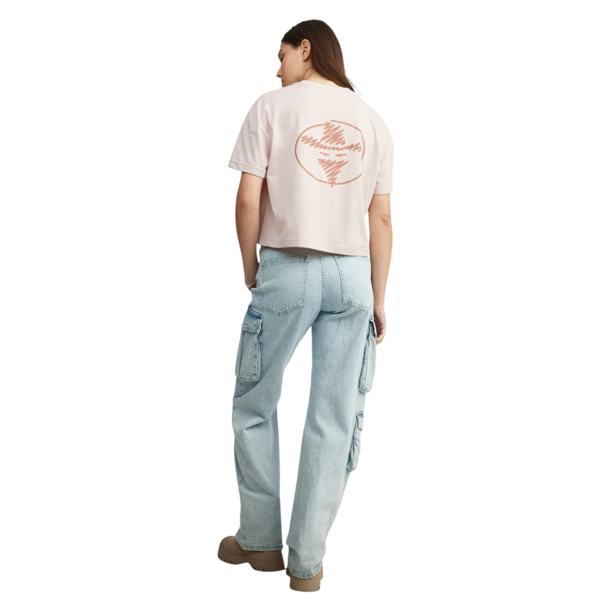 Chandail Manches Courtes Logo Femme