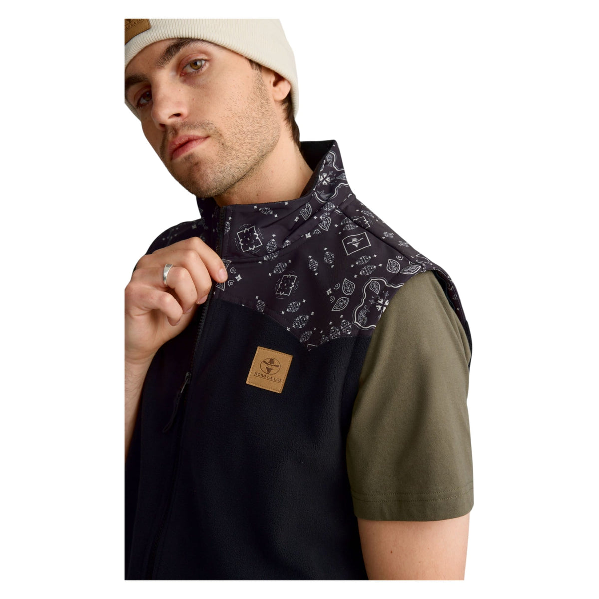 Couche Isolante en Laine Polaire Homme