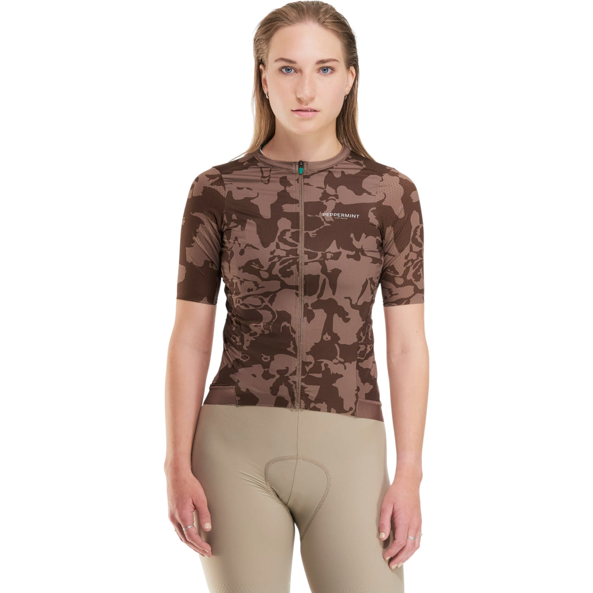 Maillot de Vélo de Route Manches Courtes Signature Femme