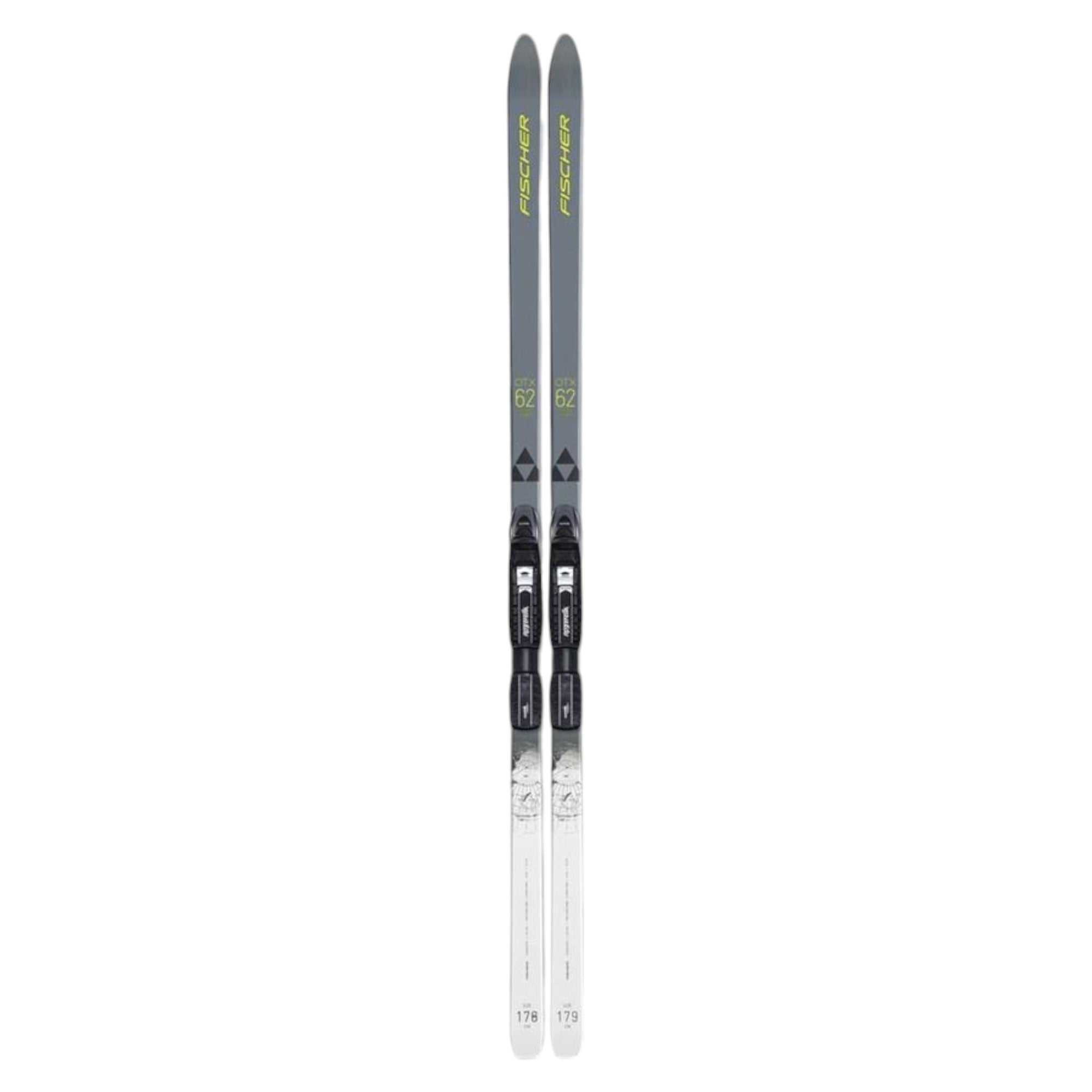 Fischer Spider 62 Crown Xtralite Flat Adult Cross-Country Skis