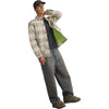 Plaid Men Insulated Jacket