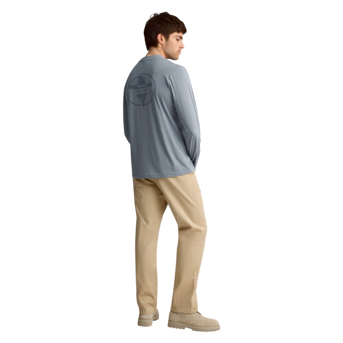 Men Long-Sleeved Shirt
