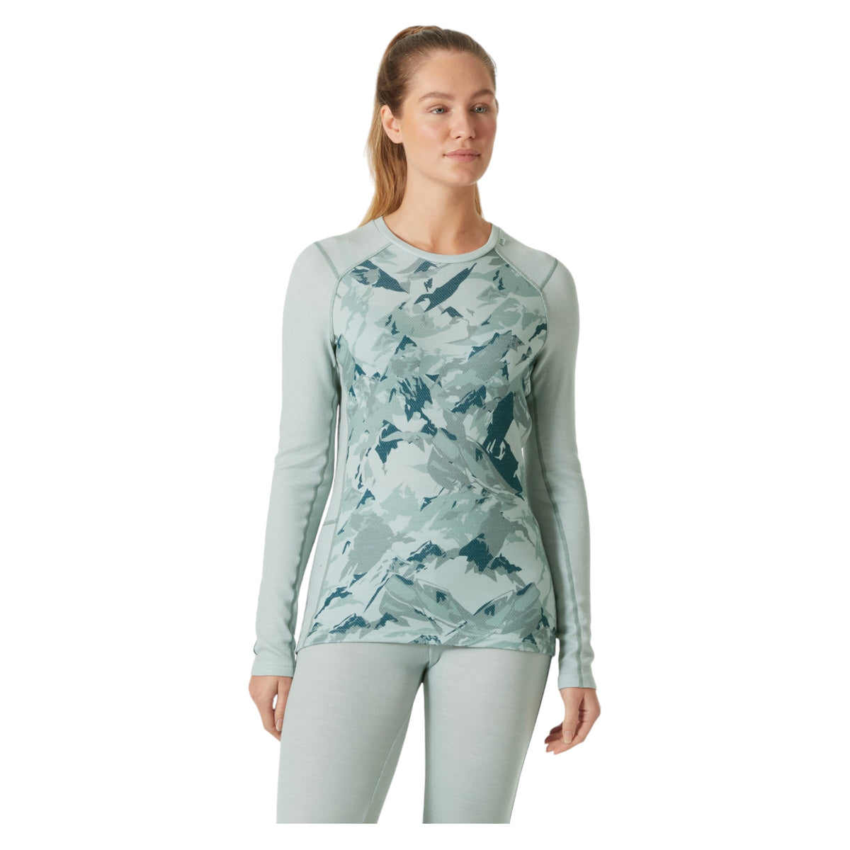 Lifa Merino Midw Gra Crew Women Base Layer