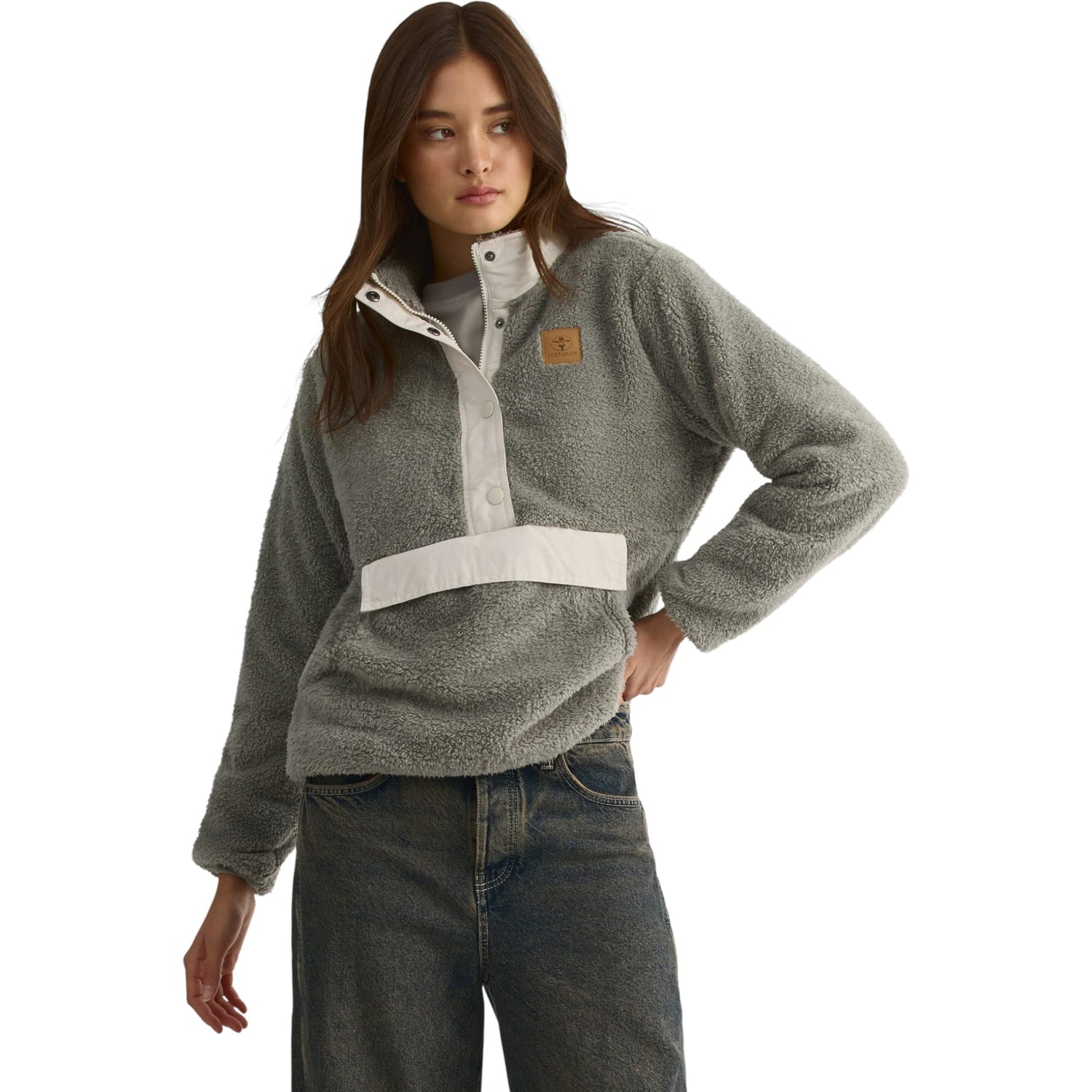 Plush Women Long-Sleeved Shirt