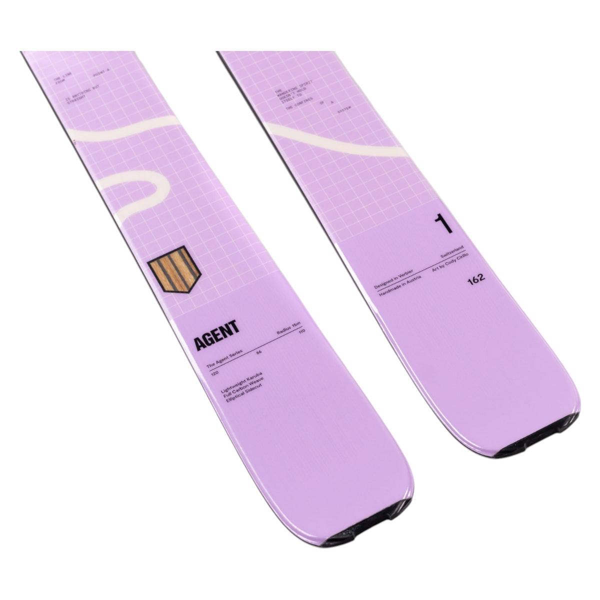 Skis Alpins Agent 1 Femme