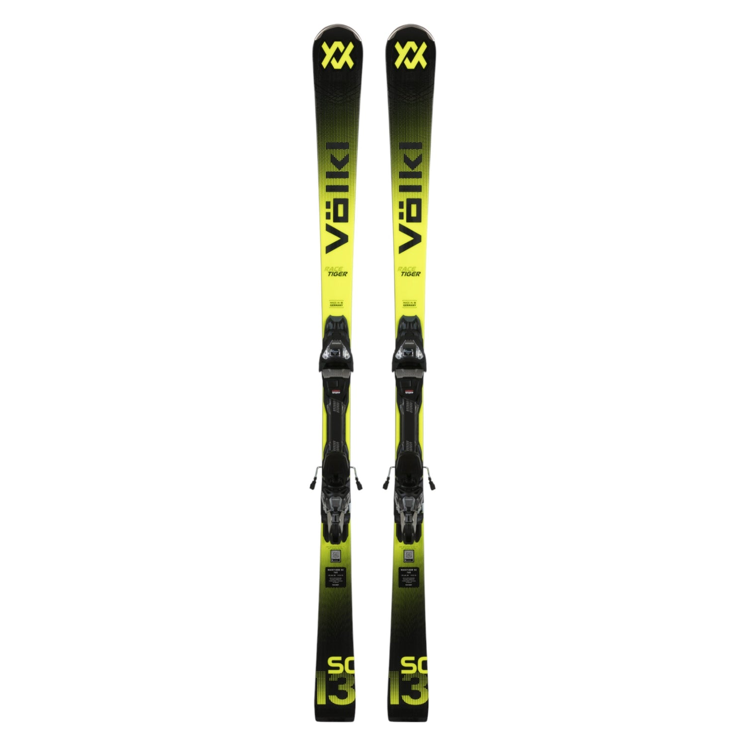 Racetiger SC + Vmotion 12 Adult Alpine Skis