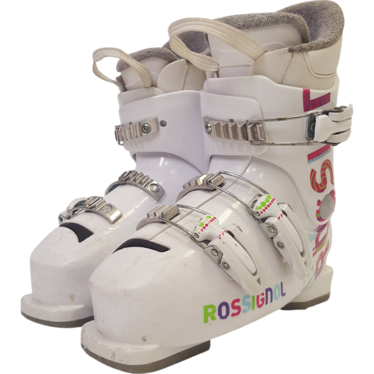 Used Fun Girl 3 Kids Ski Boots