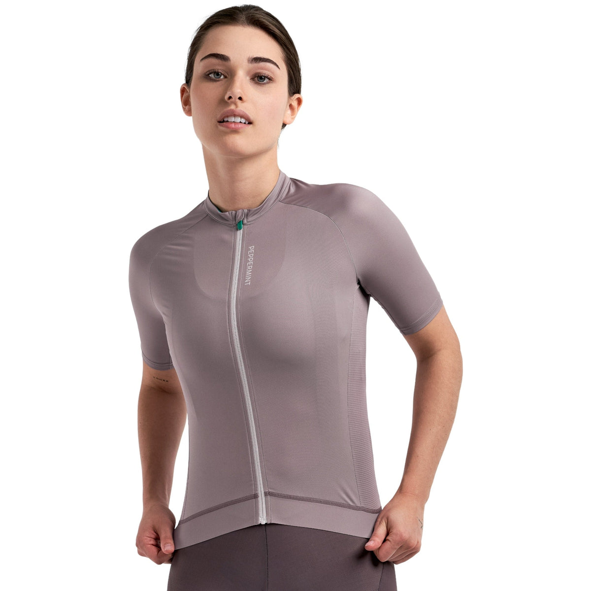 Maillot de Vélo de Route Manches Courtes Signature Femme