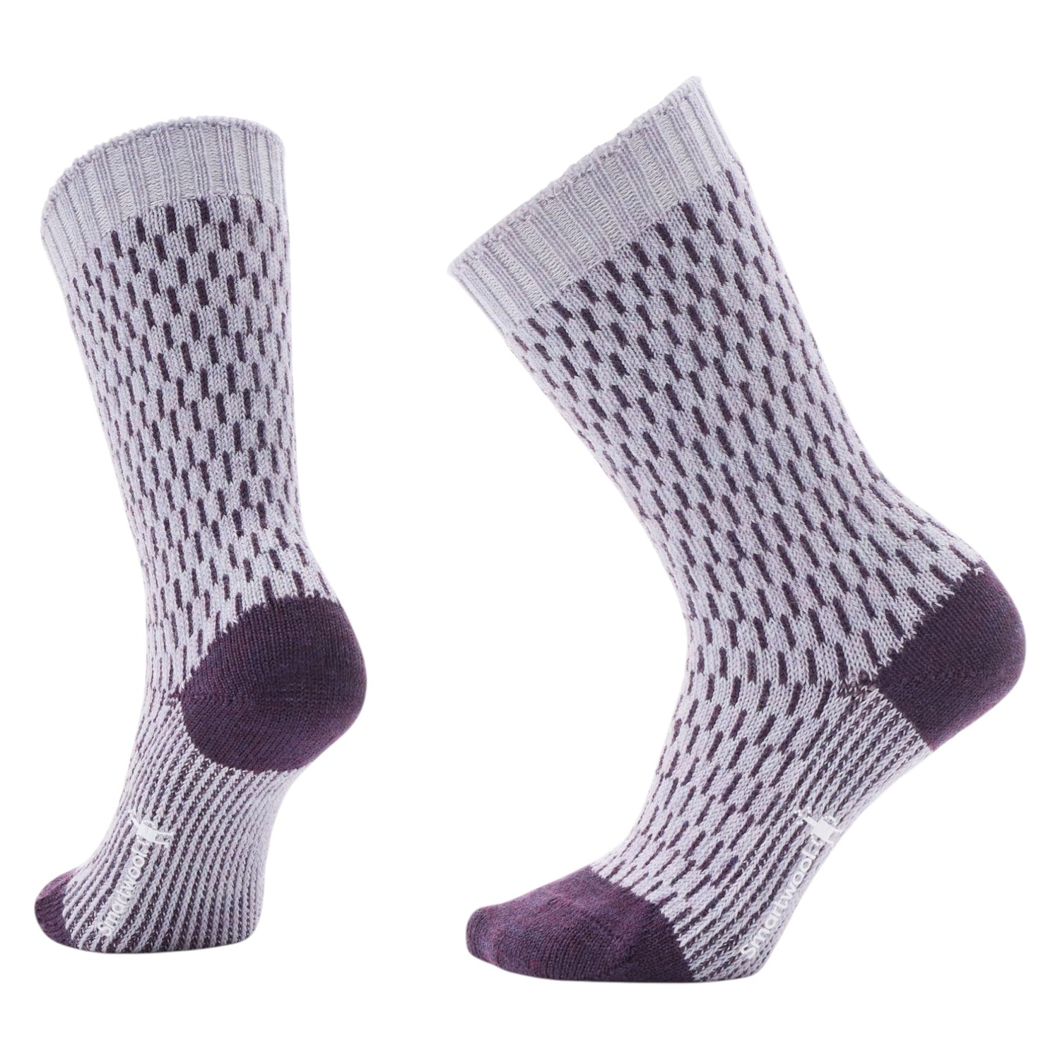 Everyday Cozy Digi-Tick Crew Adult Socks