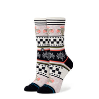 Winter Bloom Crew Adult Socks