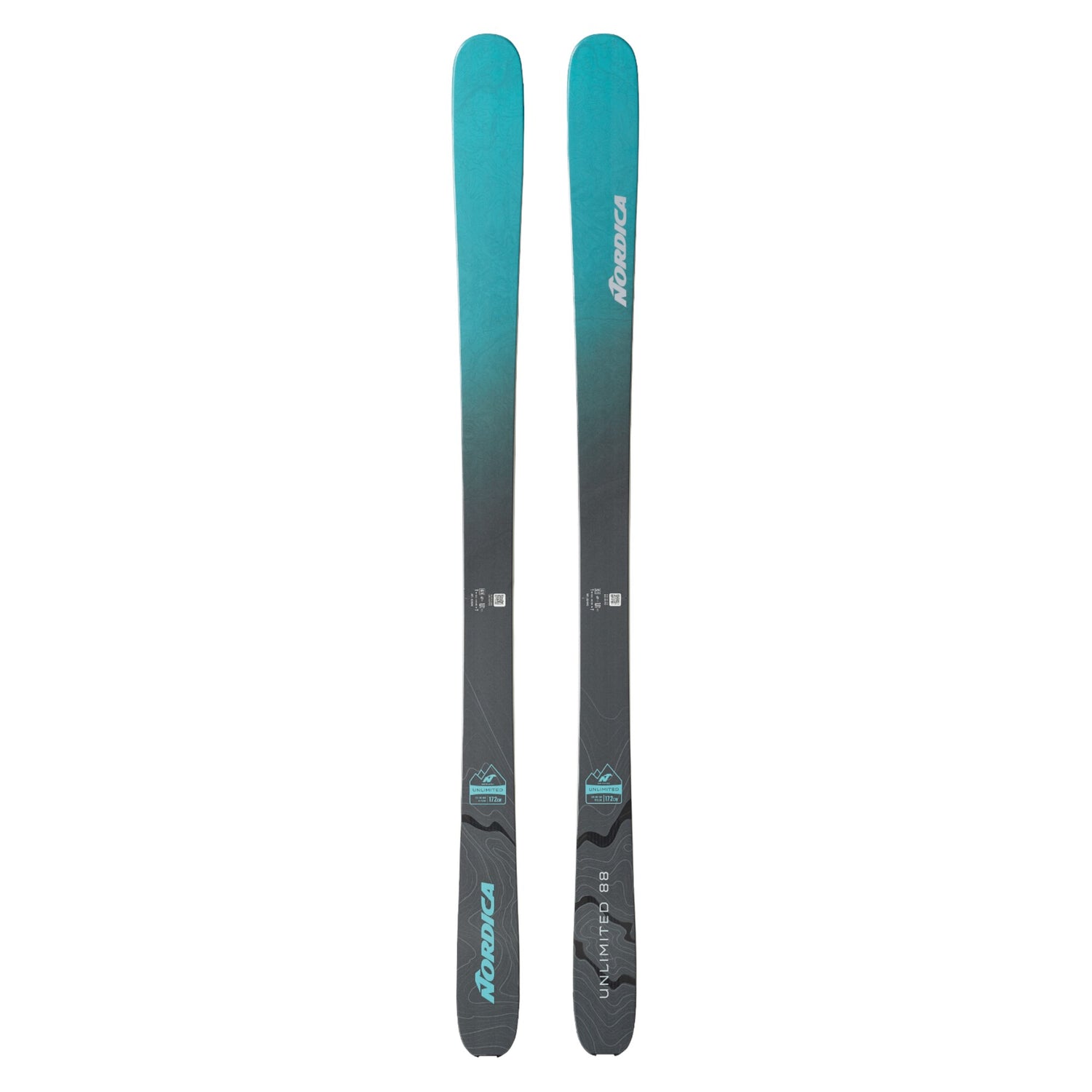 Skis Alpin Unlimited 88 Flat Adulte