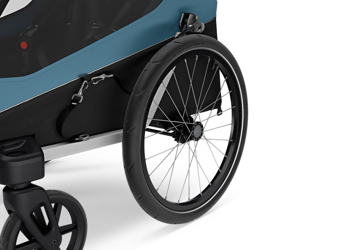 Courier 2-Seat Kids Cargo Bike Trailer