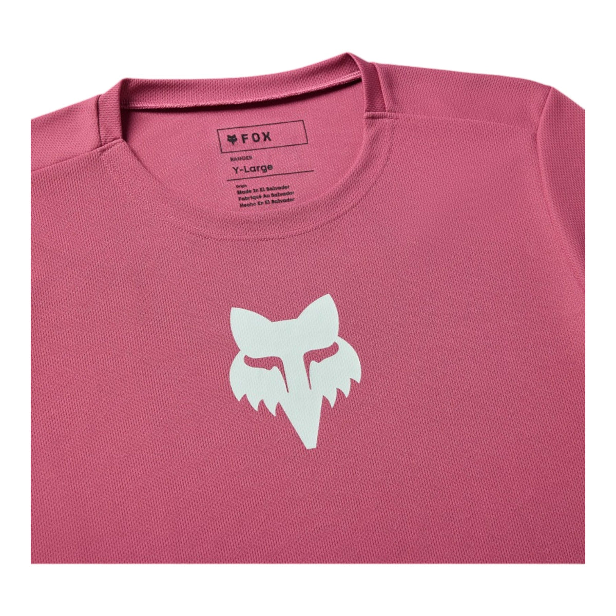Ranger Fox Head Kids Short-Sleeved Mountain Bike Jersey