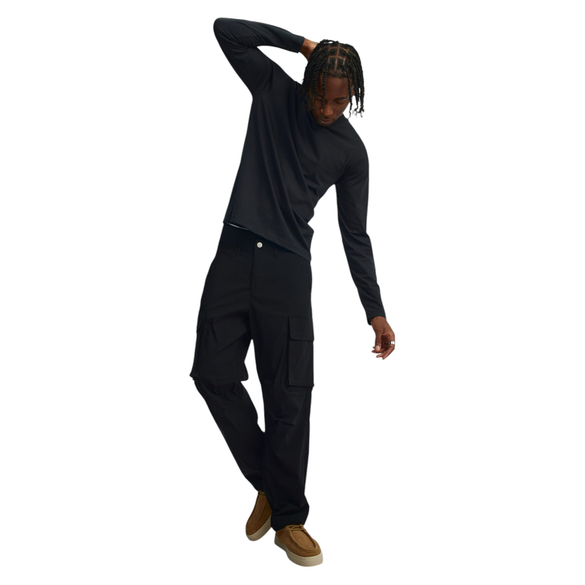 Chandail Manches Longues Logo Homme