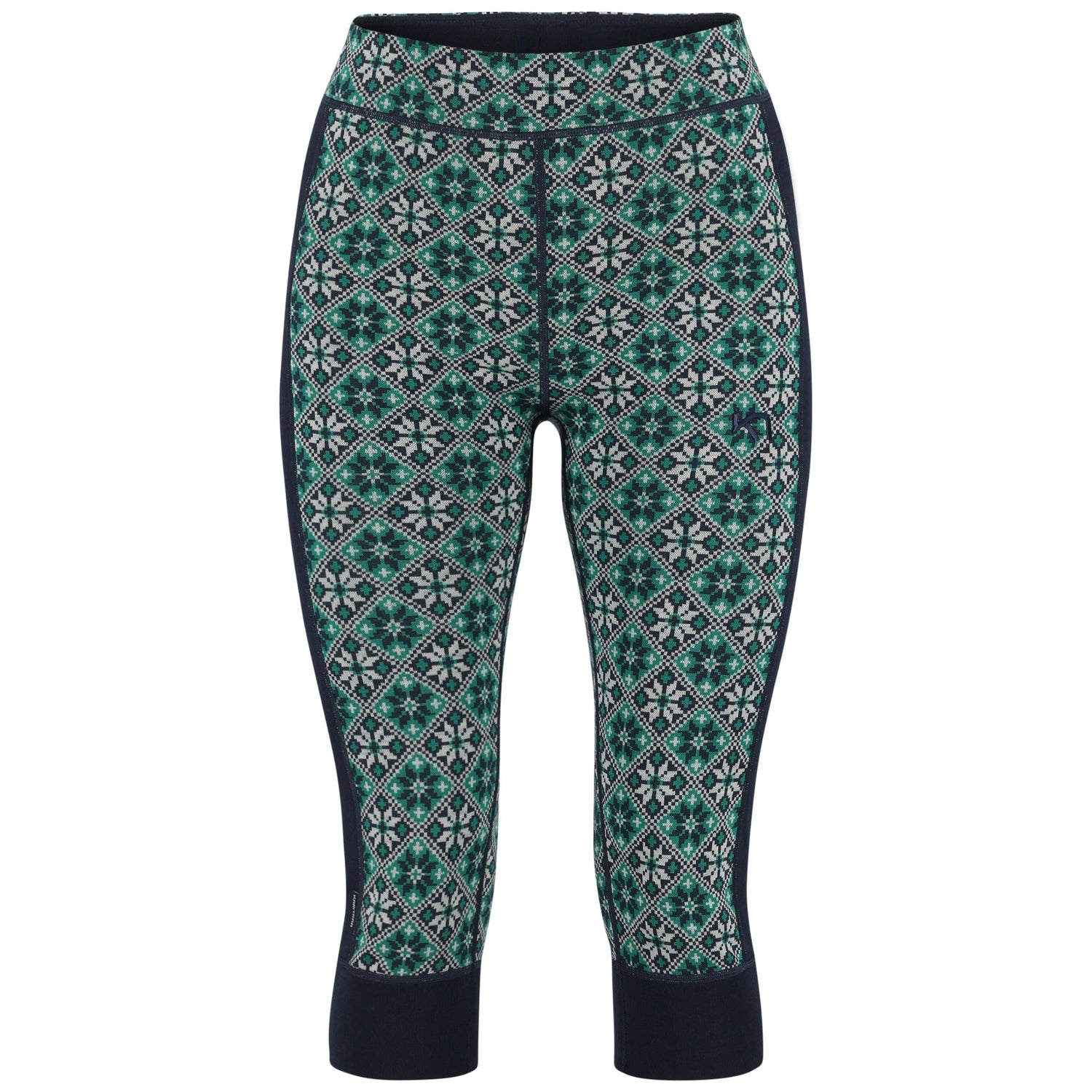 Rose Capri Hight Waist Women Base Layer