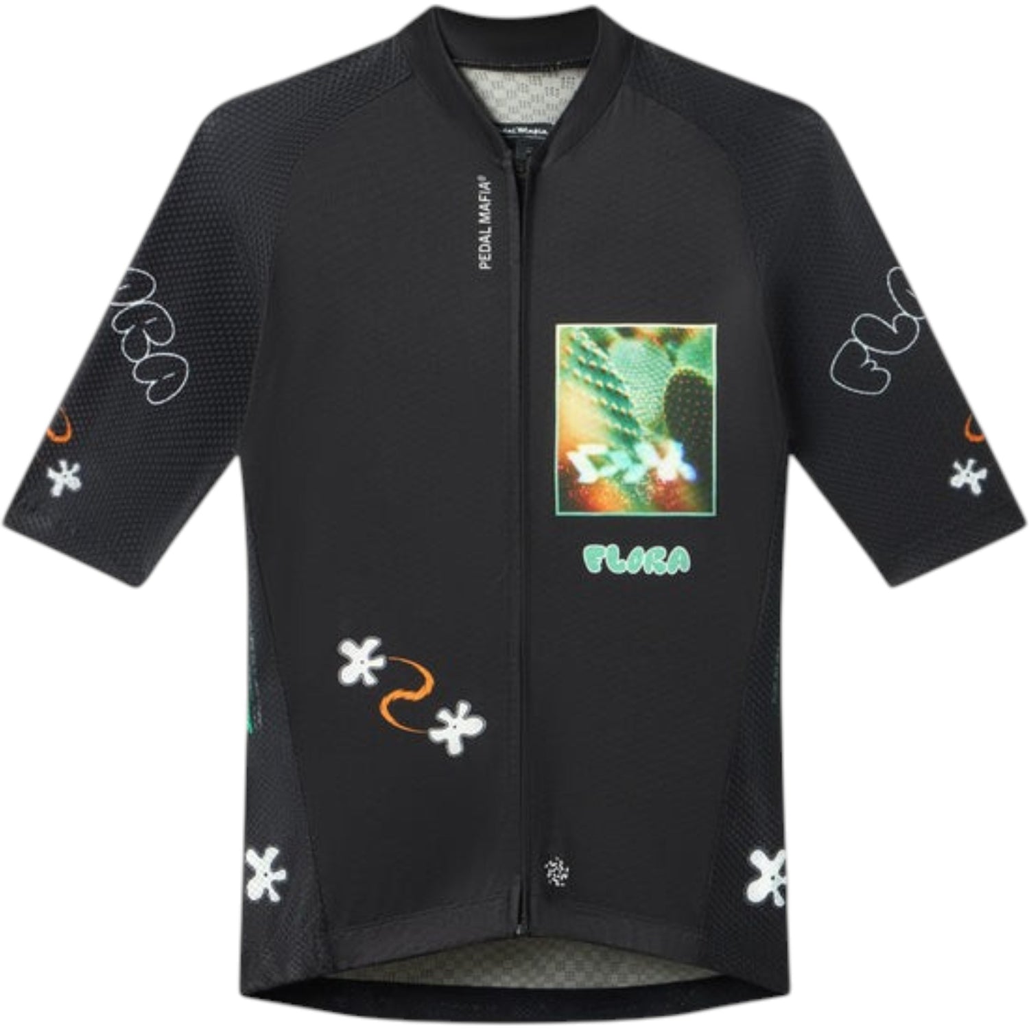 Maillot de Vélo de Route Manches Courtes Core Flora Femme