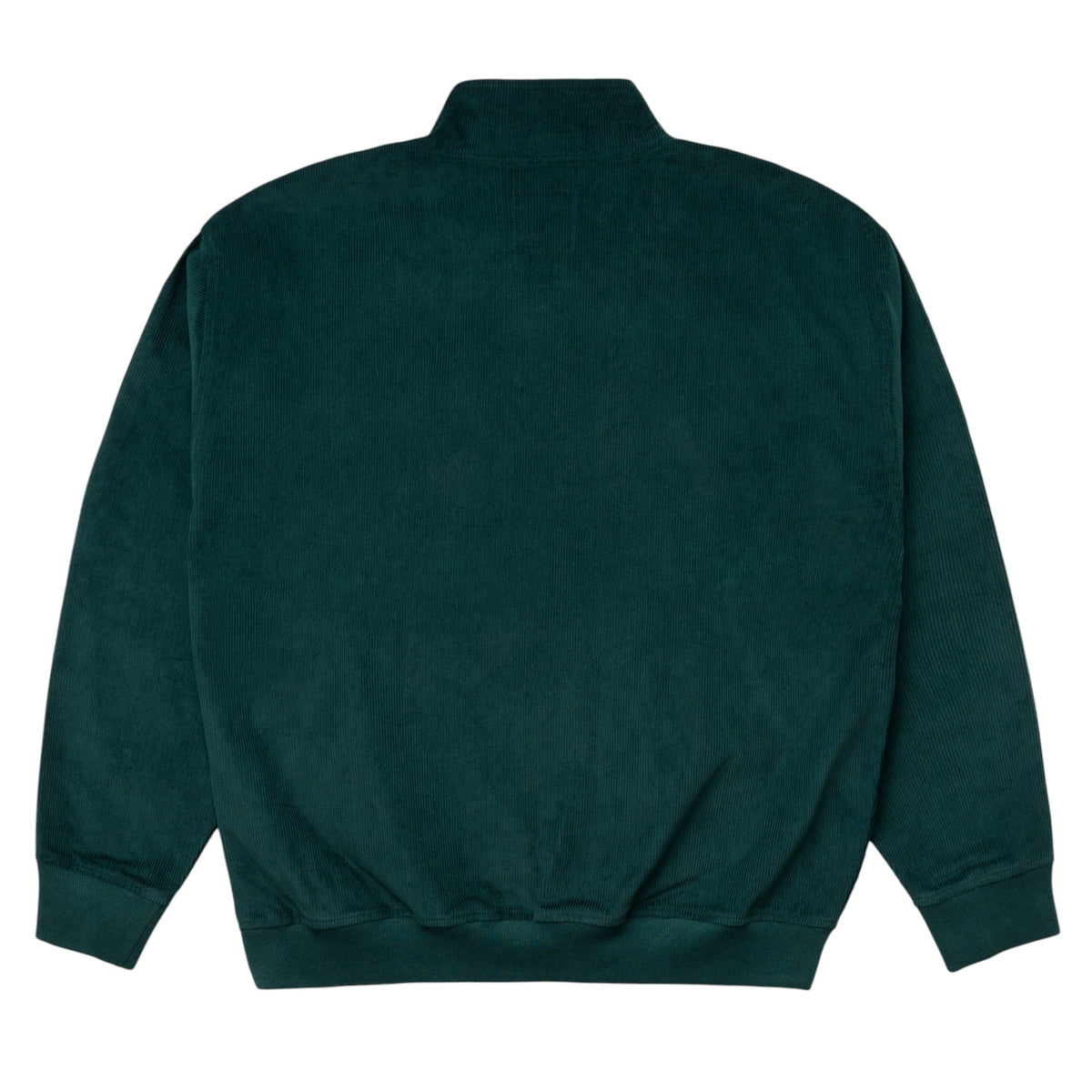 Corduroy Demi Zip Men Long-Sleeved Shirt