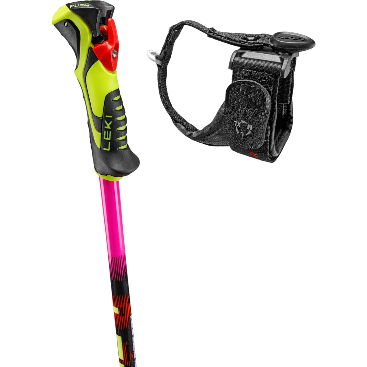 Leki Neon Rose/Neon Orange 100