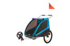 Remorque pour Vélo Coaster XT Bleu