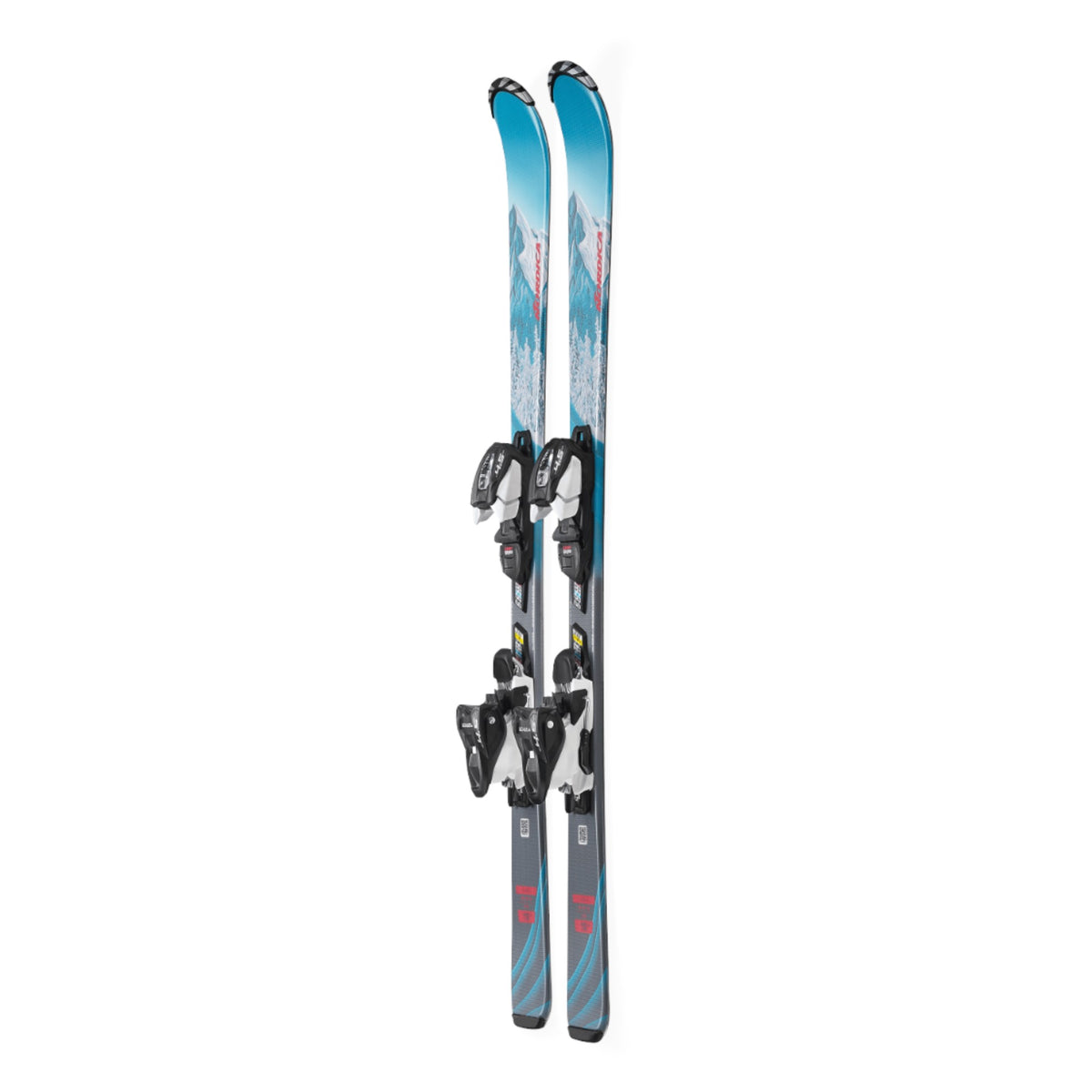 Skis Alpins Team G (110-140) + JR 7.0 FDT Enfant