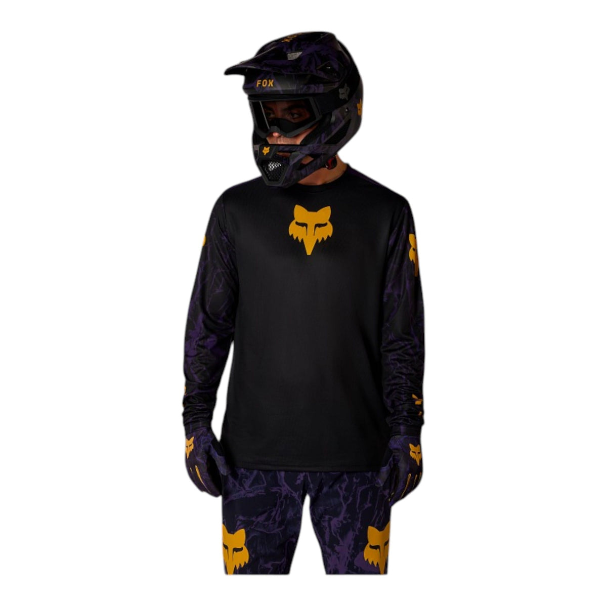 Maillot de Vélo de Montagne Manches Longues Ranger Image Print Homme