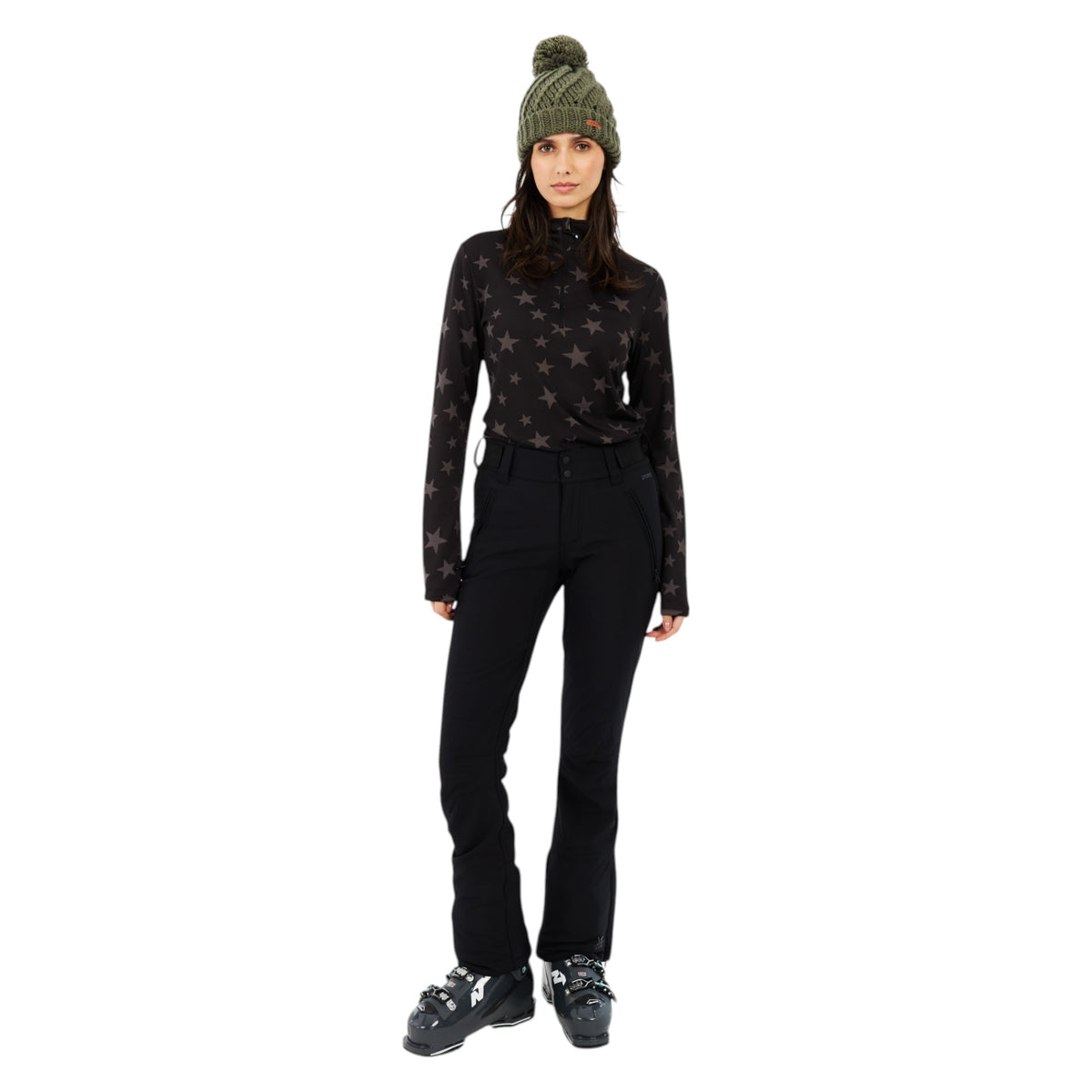 PRTVessy 1/4 zip Active Women Base Layer Top