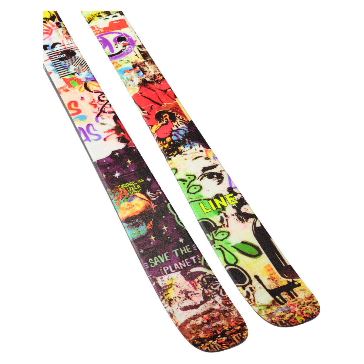 Chronic 94 Adult Alpine Skis
