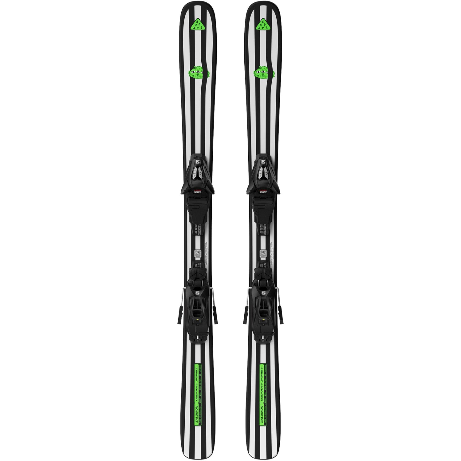 Salomon Noir/Blanc/Fluo Vert 123