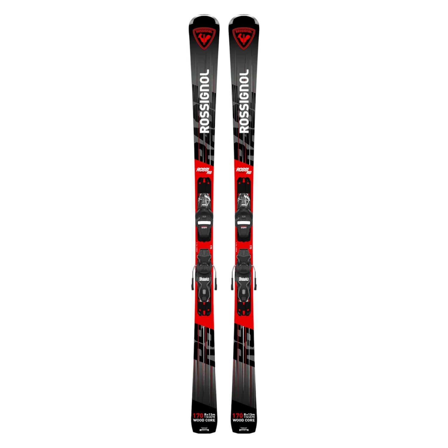 Rossi RS + XP10 Adult Alpine Skis