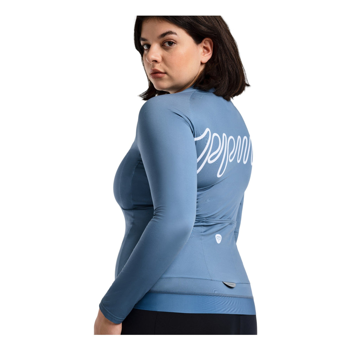 Maillot de Vélo de Route Manches Longues Signature Femme