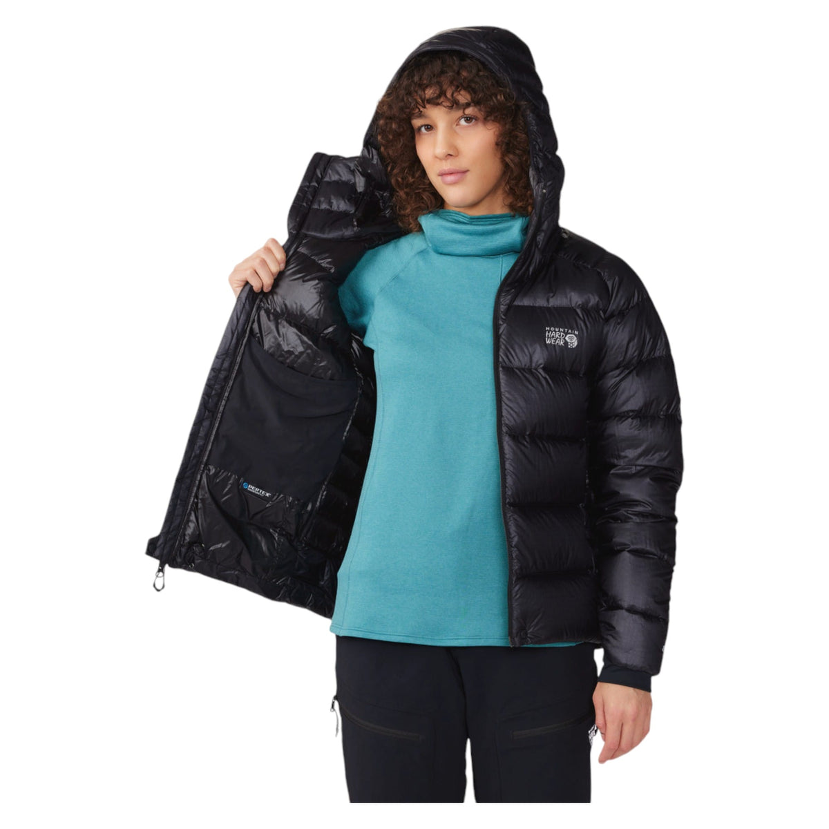 Manteau d'Hiver Phantom Alpine Down Hooded Femme