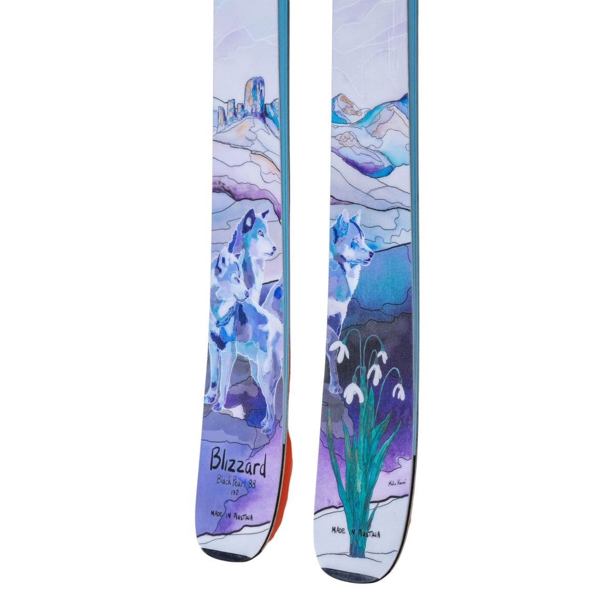 Skis Alpins Black Pearl 88 Spécial édition 10 ans Femme