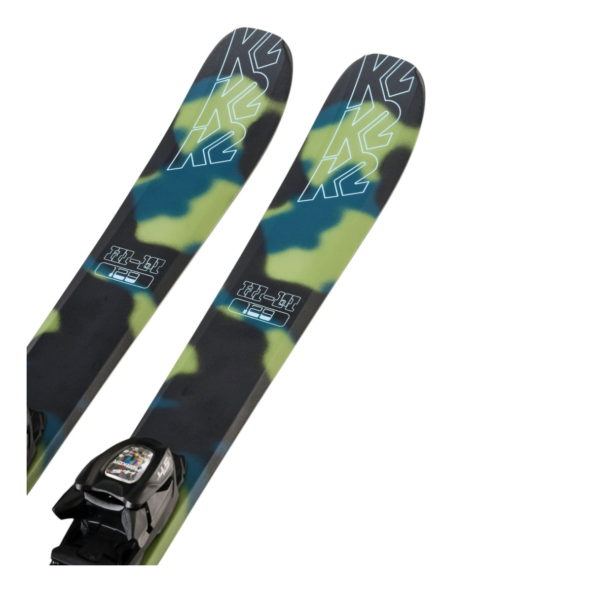 HI-FI + 4.5 FDT Kids Alpine Skis