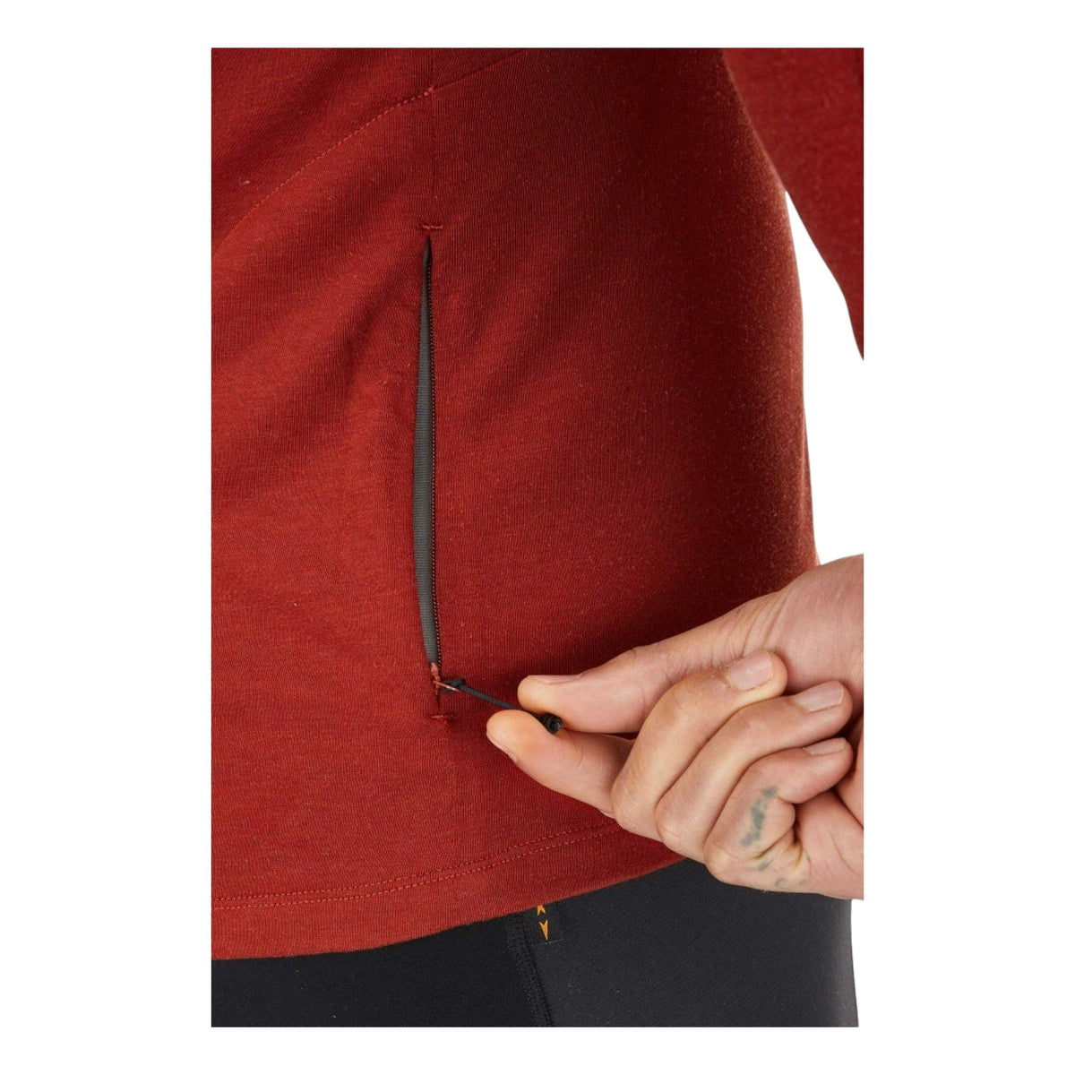 Cinder Crimp Men Long-Sleeved Mountain Bike Jersey