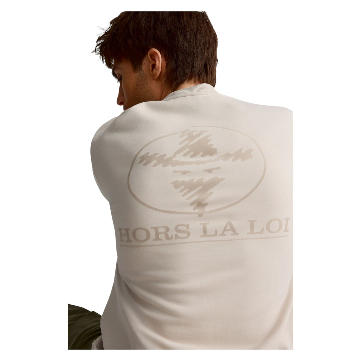 Chandail manches longues à Col Rond Homme