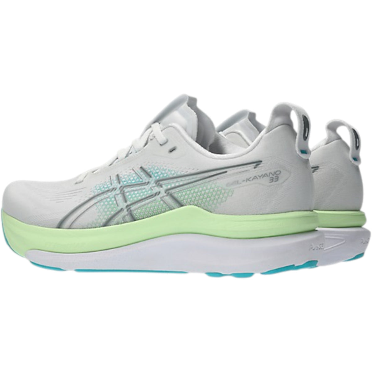 Asics Blanc/Energy Aqua.100 10.0