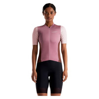 Maillot de Vélo de Route Manches Courtes Signature Femme