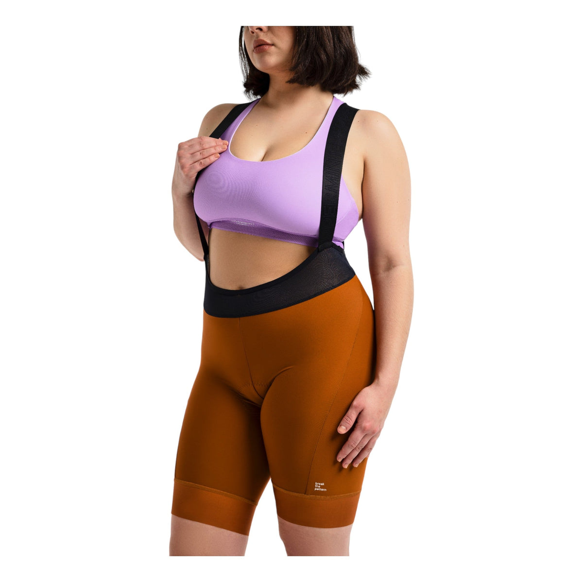 Cuissard à Bretelles de Vélo de Route Signature Femme