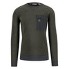 Mesdi' Crewneck Fleece Men Long-Sleeved Shirt