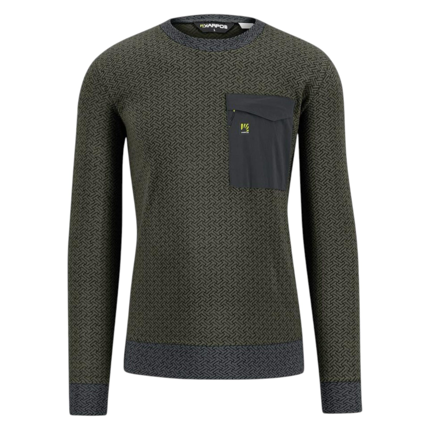 Mesdi' Crewneck Fleece Men Long-Sleeved Shirt