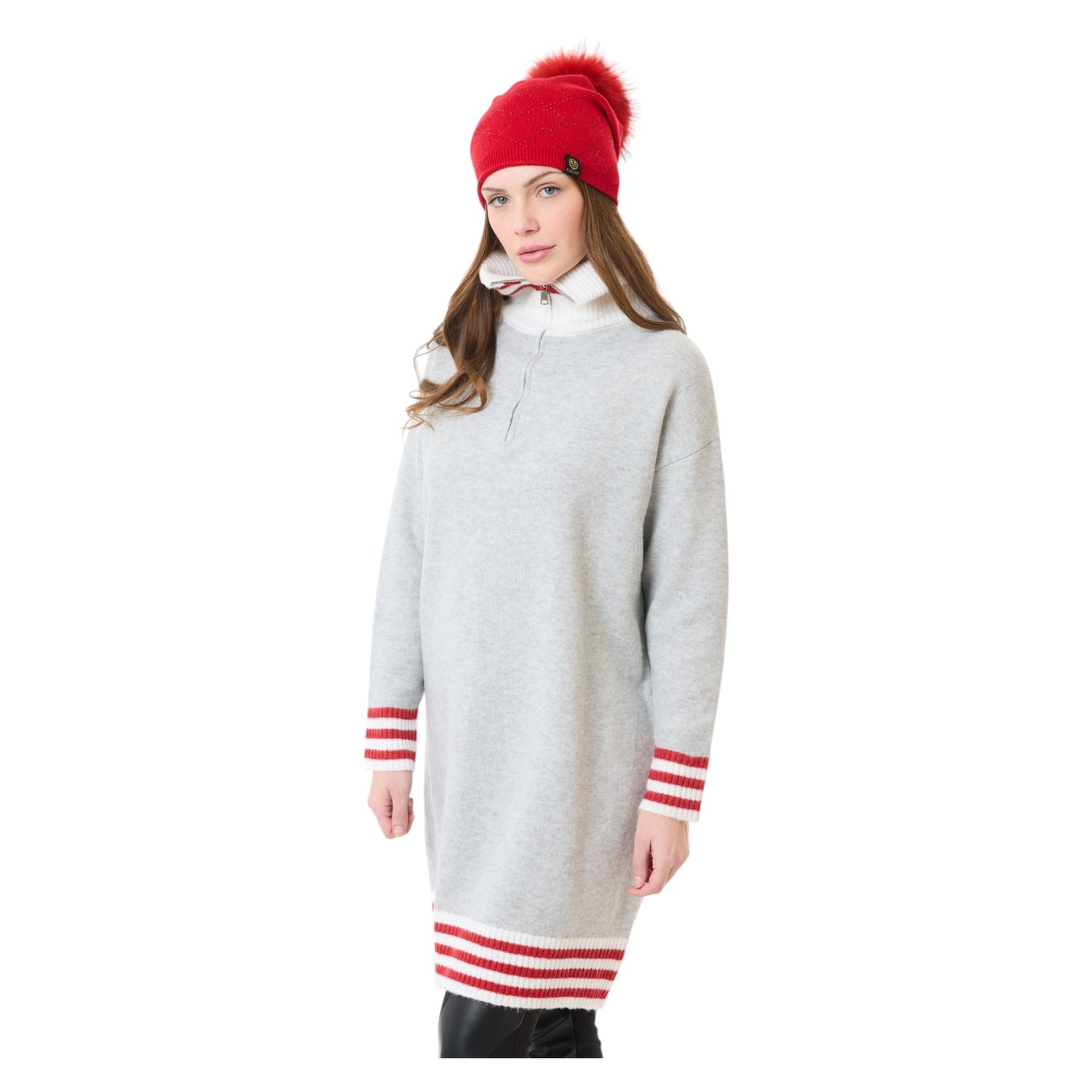 Robe Turtle Neck Femme