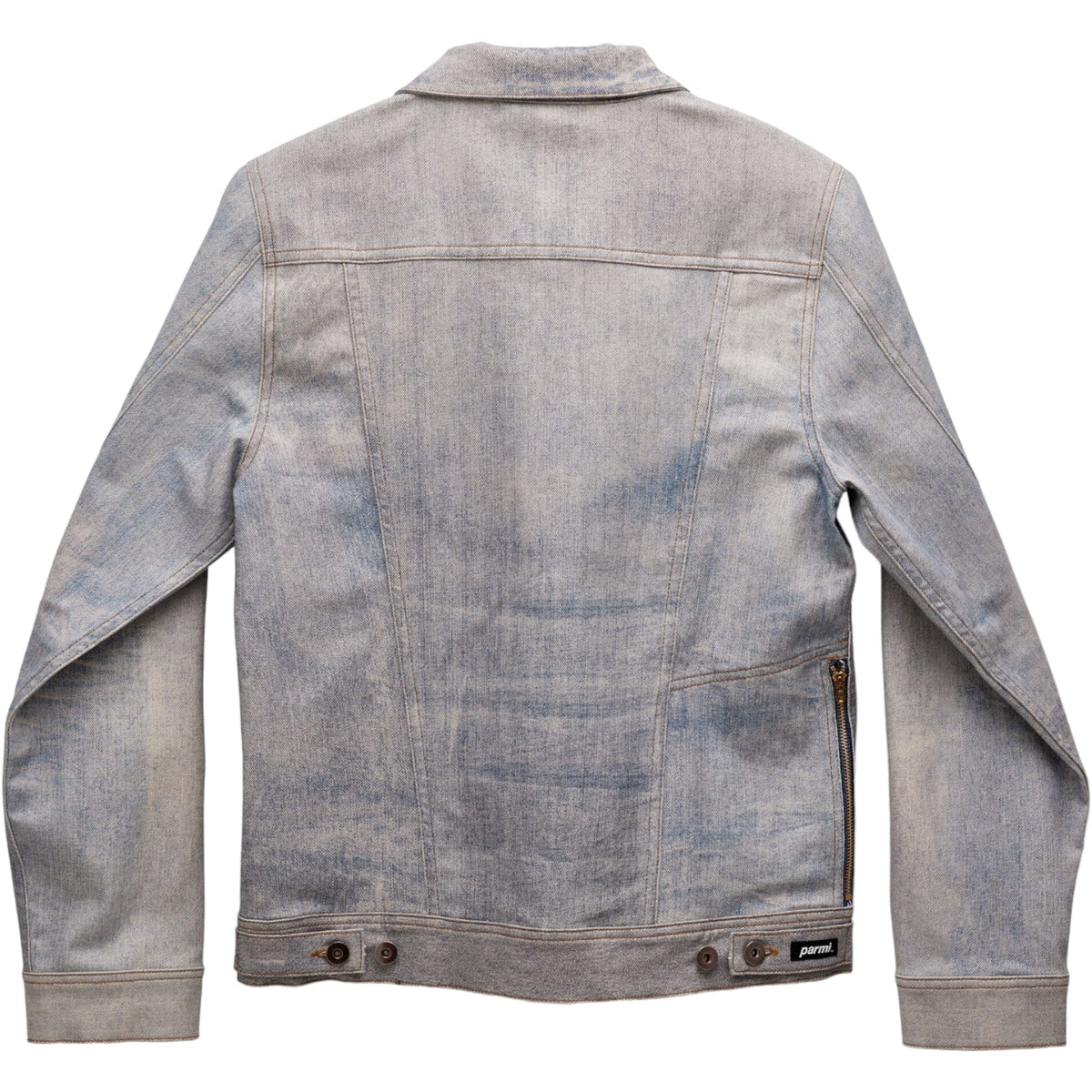 Veste Manches Longues Toxedo Denim Adulte